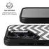 Silver Chevron Galaxy S24 FE Kickstand Case